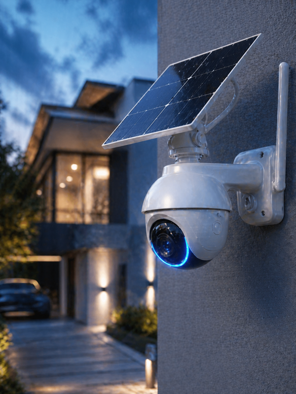 Nguyên Lý Hoạt Động Của Camera Năng Lượng Mặt Trời: Giải Pháp An Ninh Bất Chấp Mất Điện