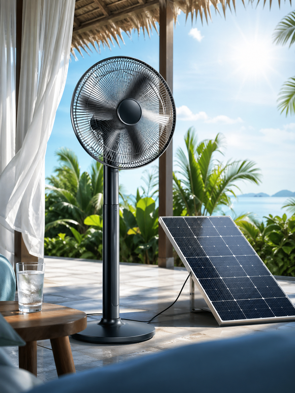 Tại Sao Pin Lithium Quyết Định Tuổi Thọ Của Quạt Năng Lượng Mặt Trời?