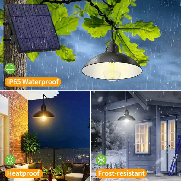 Solar Pendant Lights | Super Bright with 2 Color Temps