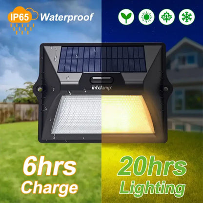 Solar Fence Lights - 9 Colors & RGB with Remote
