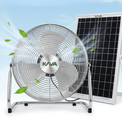 Quạt Tích Điện Chân Quỳ Năng Lượng Mặt Trời KAVA - Giải Pháp "Giải Nhiệt" Hoàn Hảo Khi Mất Điện