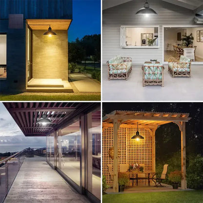 Solar Pendant Lights | Super Bright with 2 Color Temps