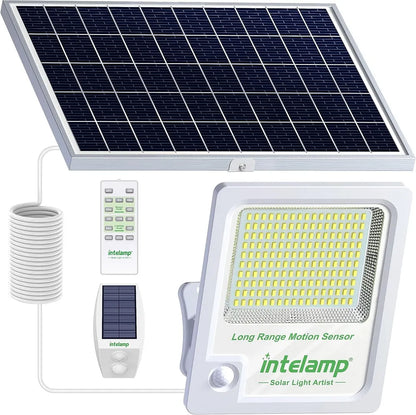 3000LM Linkable Solar Flood Light with Motion Sensor